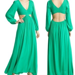 VICI Collection Green Maxi dress